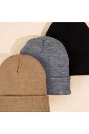 کلاه پشمی مشکی زنانه اکریلیک Eke Tekstil - کد 781522676
