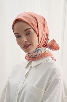 شال رنگی زنانه Poly Twill carell - کد 885187119