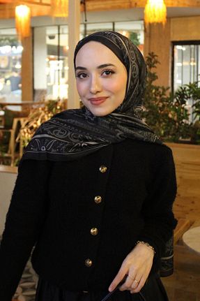 شال رنگی زنانه پنبه ای carell - کد 885177685