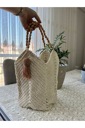 کیف دستی بژ زنانه سایز متوسط Buketto - کد 885204357