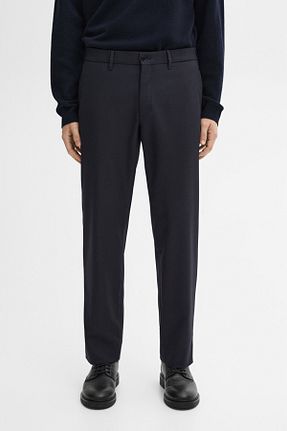 شلوار سرمه ای مردانه پلی استر Massimo Dutti - کد 877085036