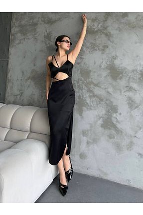 لباس مشکی زنانه بافتنی Sıppa - کد 885203433
