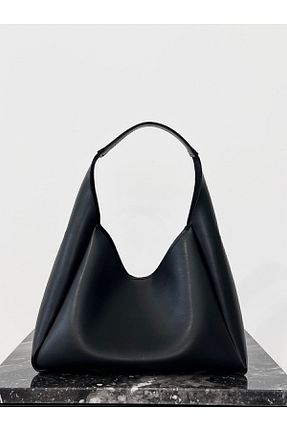 کیف دوشی مشکی زنانه چرم مصنوعی Kontes - کد 845353097