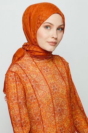 شال آبی زنانه پنبه ای VALORSCARF - کد 684109274