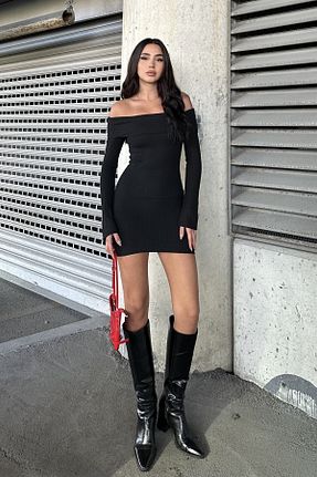 لباس مشکی زنانه بافت New Now - کد 885252430