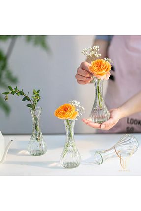 گلدان سفید شیشه Ada Crafts - کد 885273471