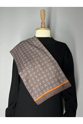 روسری قهوه ای 100 x 100 modesta - کد 877572847