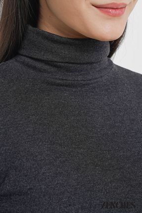 پلیور طوسی زنانه ساده ZENCHES - کد 884992449