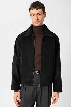 کاپشن مشکی مردانه Relaxed Antioch - کد 885367601