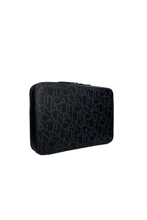 کیف پورتفوی و کلاچ مشکی مردانه چرم مصنوعی Nautica - کد 743395846