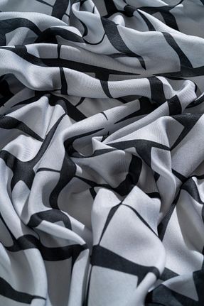 روسری طوسی پلی استر JAWEL - کد 834833522