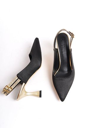 کفش استایلیتو مشکی پاشنه نازک Shoesers - کد 820437088