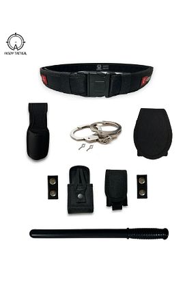 کمربند مشکی زنانه چرم مصنوعی a+ aksoy tactical - کد 875028234
