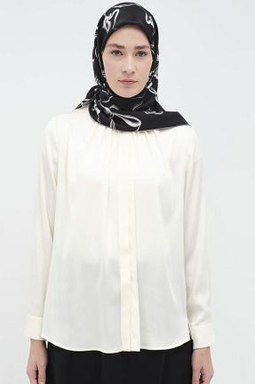 پیراهن حجاب نباتی زنانه رگولار Tuğba - کد 885405702