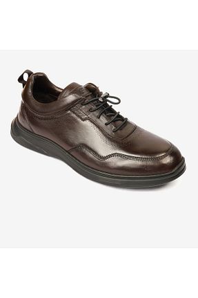 کفش کژوال قهوه ای مردانه چرم خالص Greyder - کد 885409588