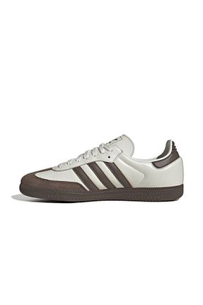 کفش اسنیکر بژ زنانه بند دار adidas - کد 885427253