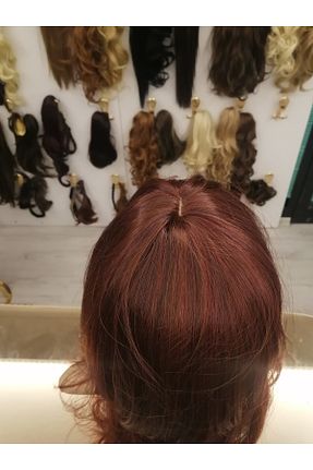 کلاه گیس زرشکی زنانه DENİZ - کد 885427017
