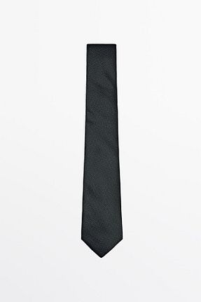 کراوات سبز مردانه بافتنی Massimo Dutti - کد 885462594