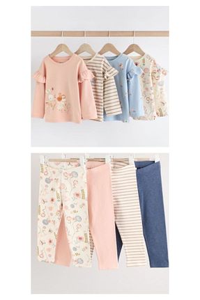 ست بالاتنه و پائین تنه رنگی بچه گانه بافتنی Next Baby - کد 885486780