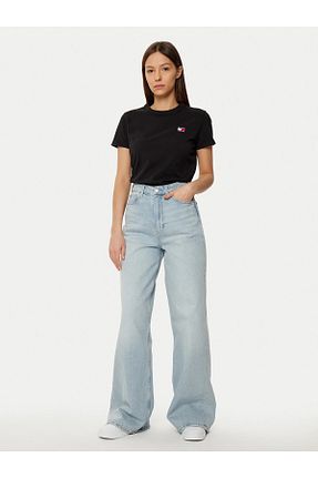 تیشرت مشکی زنانه Relaxed Tommy Jeans - کد 885491001