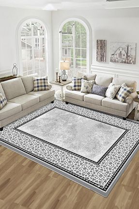 فرش طوسی قابل شستشو ComfortCo - کد 906569215
