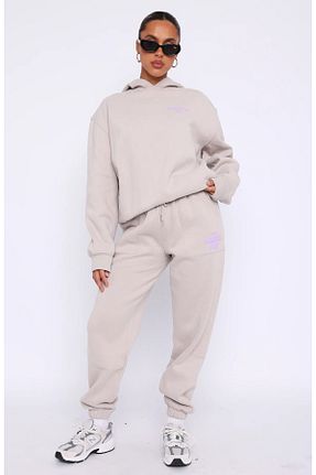 شلوار کرمگن طوسی زنانه اورسایز The Champ Clothing - کد 885510000