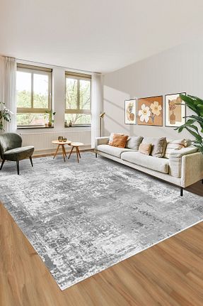 فرش طوسی قابل شستشو ComfortCo - کد 906217130
