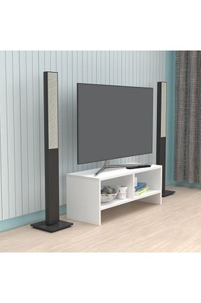 میز و پایه تلویزیون سفید Suntalam Kenzlife - کد 46188376
