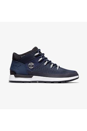 بوت / نیم بوت سرمه ای مردانه چرم مصنوعی Timberland - کد 165743022