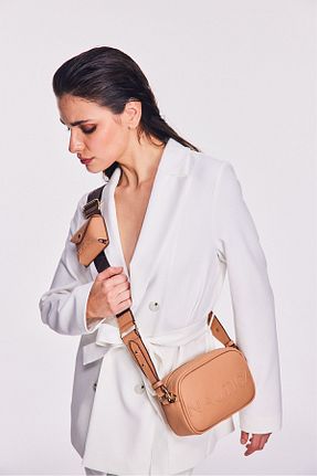 کیف پستچی سفید زنانه چرم مصنوعی Nautica - کد 841512296