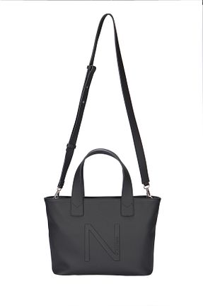کیف دوشی مشکی زنانه چرم مصنوعی Nautica - کد 841510253