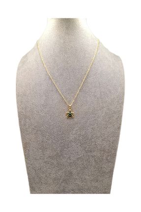 گردنبند جواهر طلائی زنانه فلزی Han Ticarethane - کد 885528167