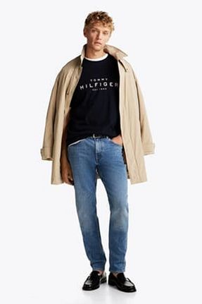 تیشرت سرمه ای مردانه رگولار Tommy Hilfiger - کد 884173987