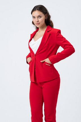 کت قرمز زنانه Blazer Shahiqa - کد 701909341