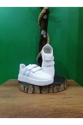 کفش کژوال سفید بچه گانه چرم مصنوعی MODA - کد 885551474