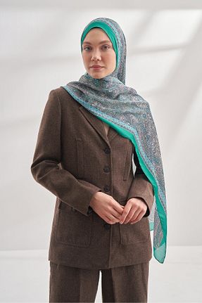 شال سبز زنانه پلی استر ARMANDA - کد 885569920