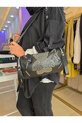 کیف دوشی مشکی زنانه چرم مصنوعی Kemo Bags - کد 870302010