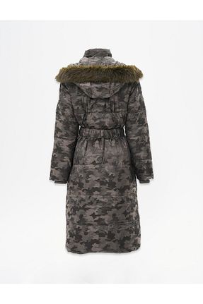 کاپشن حجاب خاکی زنانه رگولار Kayra - کد 885615780