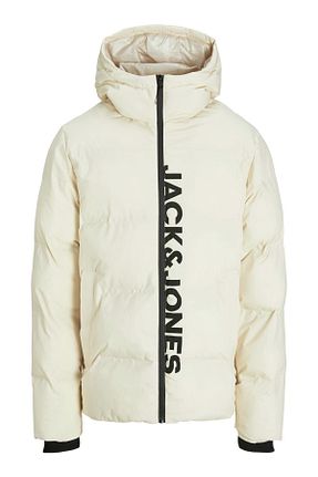 کاپشن بژ مردانه اسلیم فیت Jack & Jones - کد 885463695