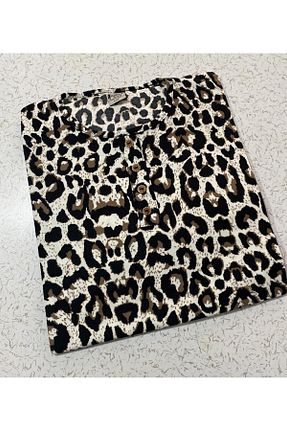 بلوز بژ زنانه Animal Oğuzhan Tekstil - کد 885656371