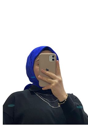 روسری سرمه ای پنبه ای bone sera - کد 885677785