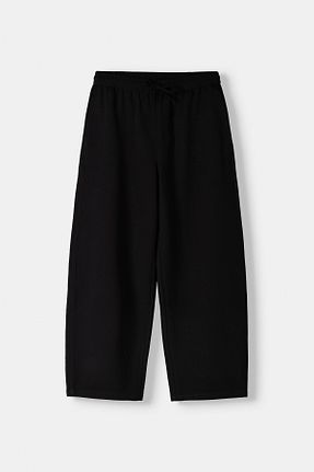 شلوار مشکی مردانه پلی استر Bershka - کد 885683907
