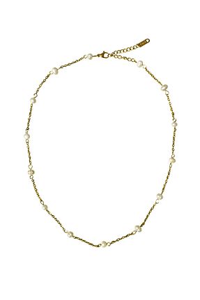 گردنبند مروارید سفید مروارید آب شیرین Home - کد 885698407