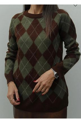 سوئیتر خاکی زنانه ویسکون Bak