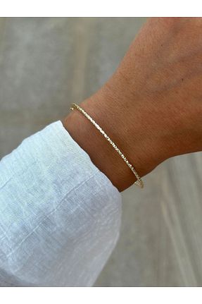 دستبند جواهر طلائی زنانه HERCY - کد 595503503