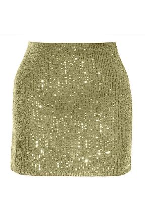 دامن زرد زنانه پارچه Shop Krutzo - کد 885706028