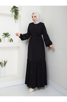 کلاه و ابایا مشکی زنانه پنبه پلی استر MODA ESRE FASHION - کد 877713295