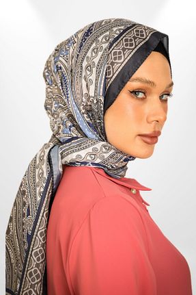شال سرمه ای زنانه hijabchi - کد 885713933