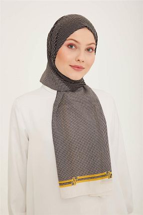 شال مشکی زنانه پلی استر Armine - کد 767478641