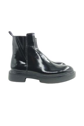 چکمه مشکی مردانه چرم خالص Oneka Shoes - کد 885748275